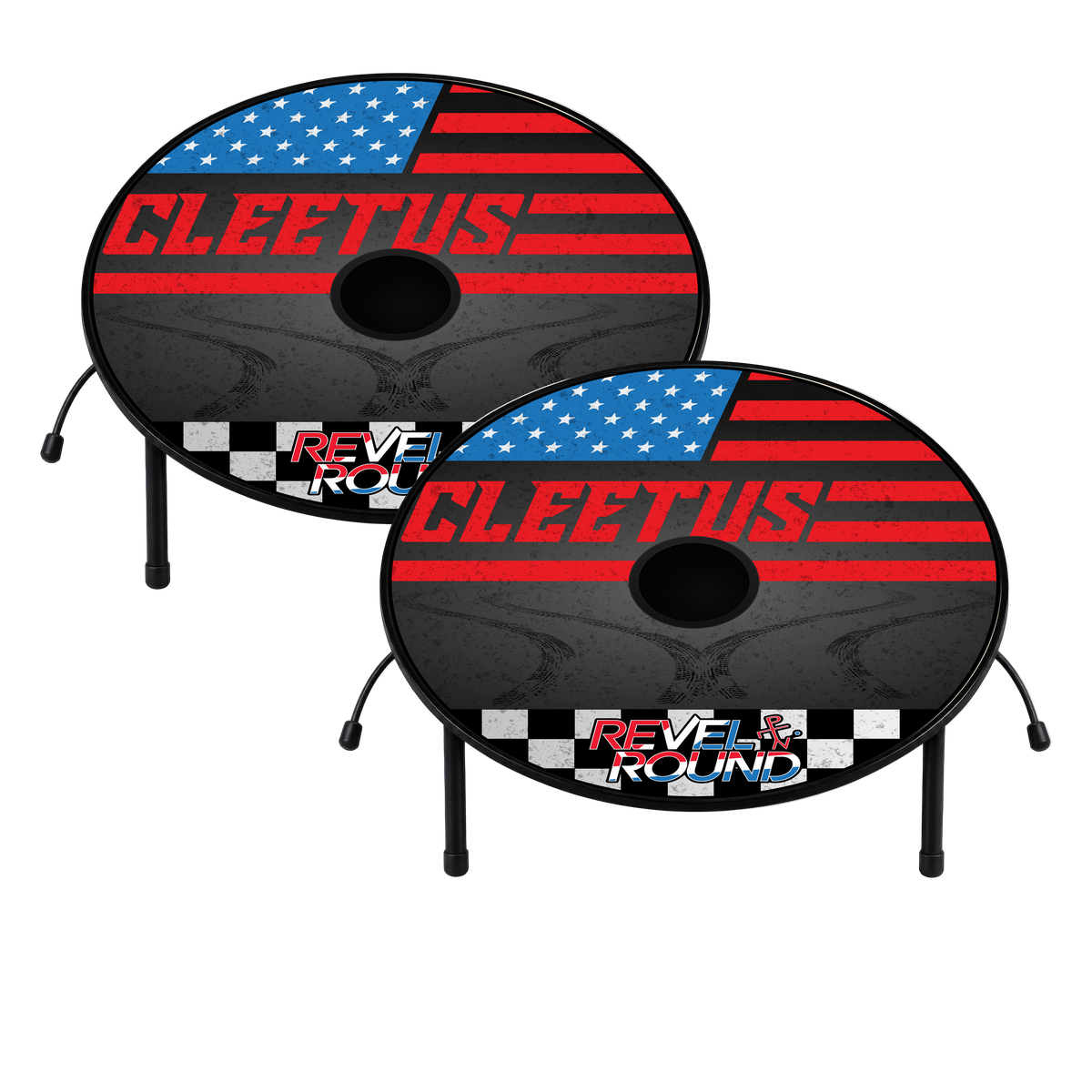 Cleetus Patriotic Tire Tracks Edition