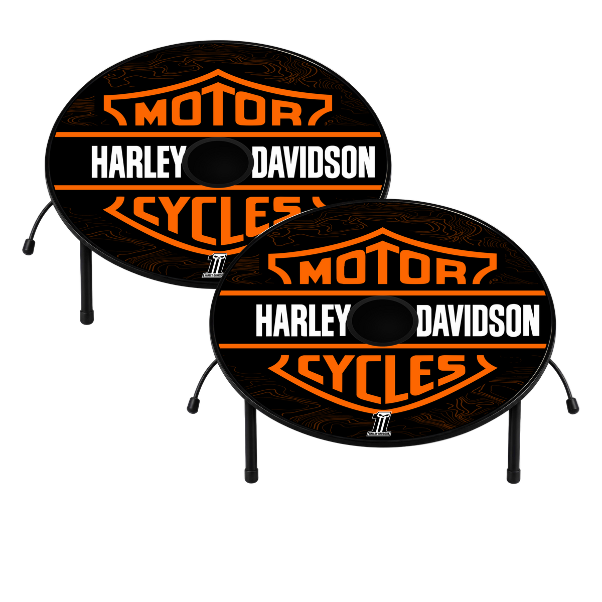 Motorcycle Black and Orange Edition
