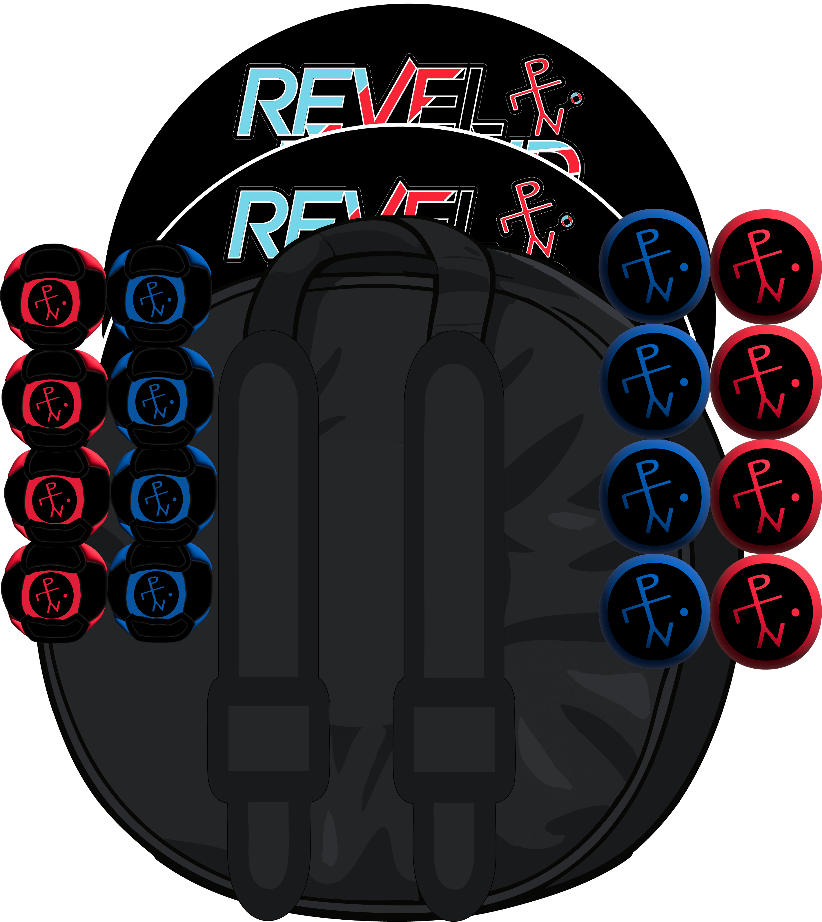 ⚫️ Original+ | Red/Blue