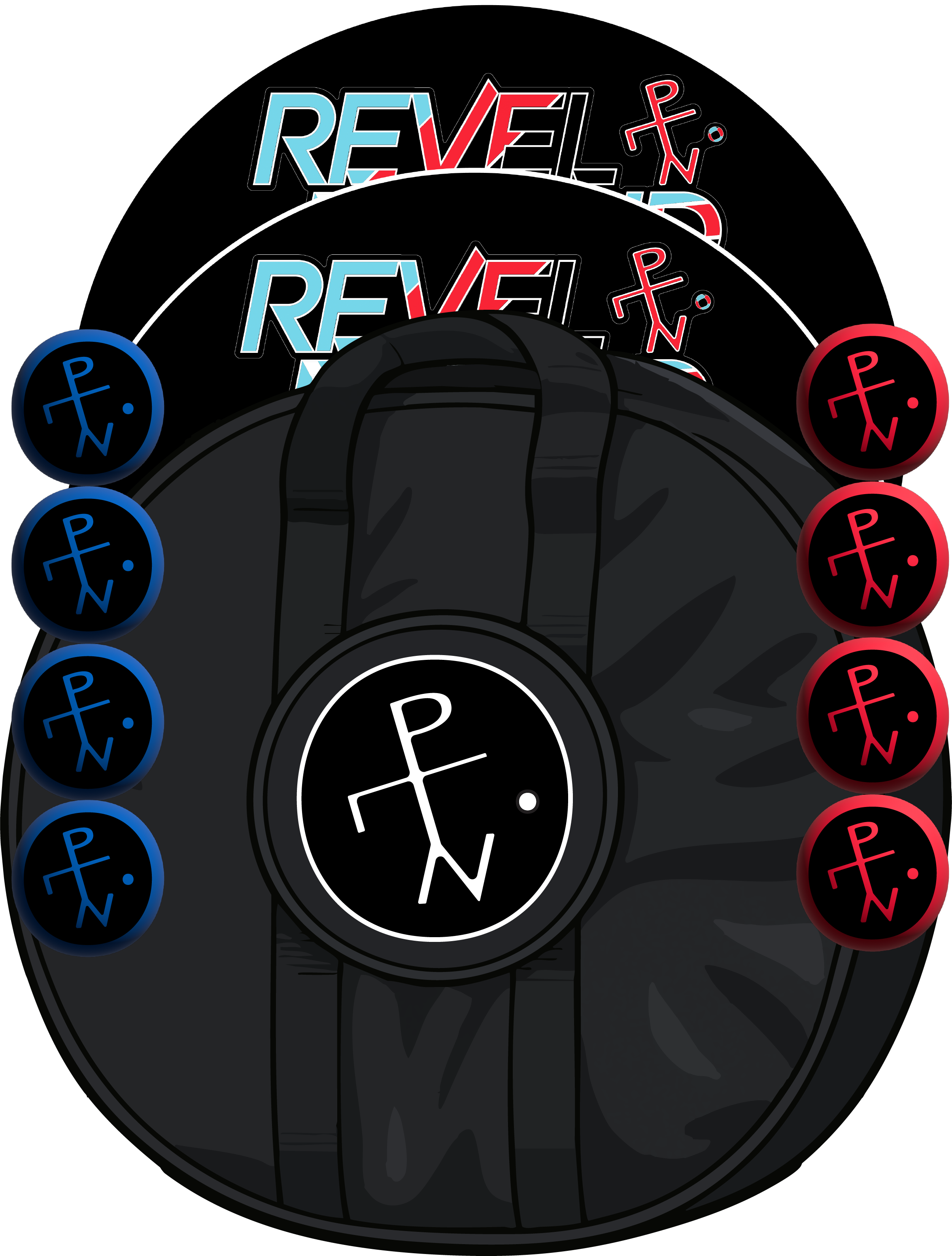 ⚫️ Original+ | Red/Blue