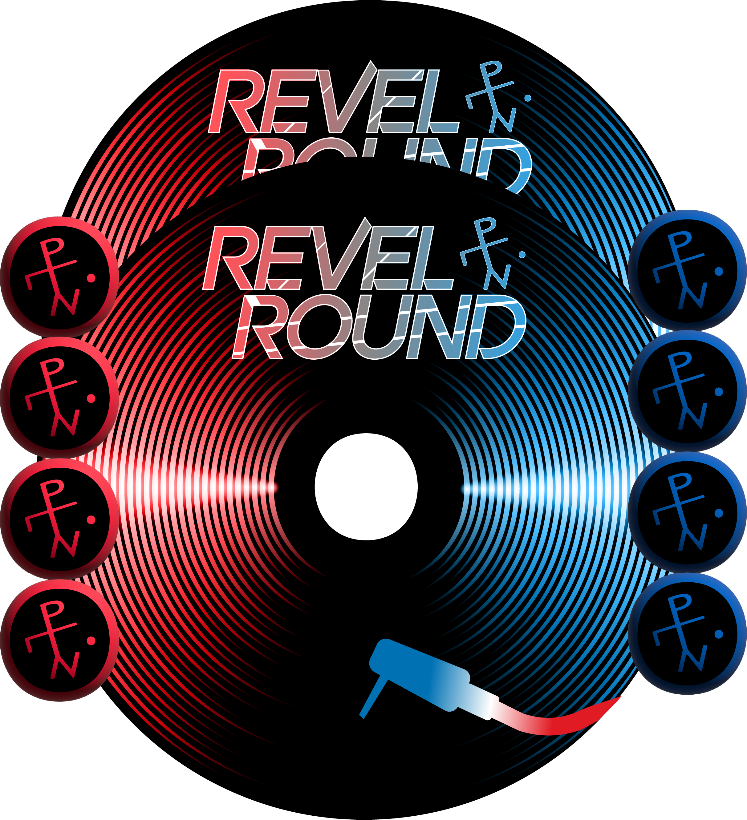 💿 Turntable Edition | Red & Blue Remix