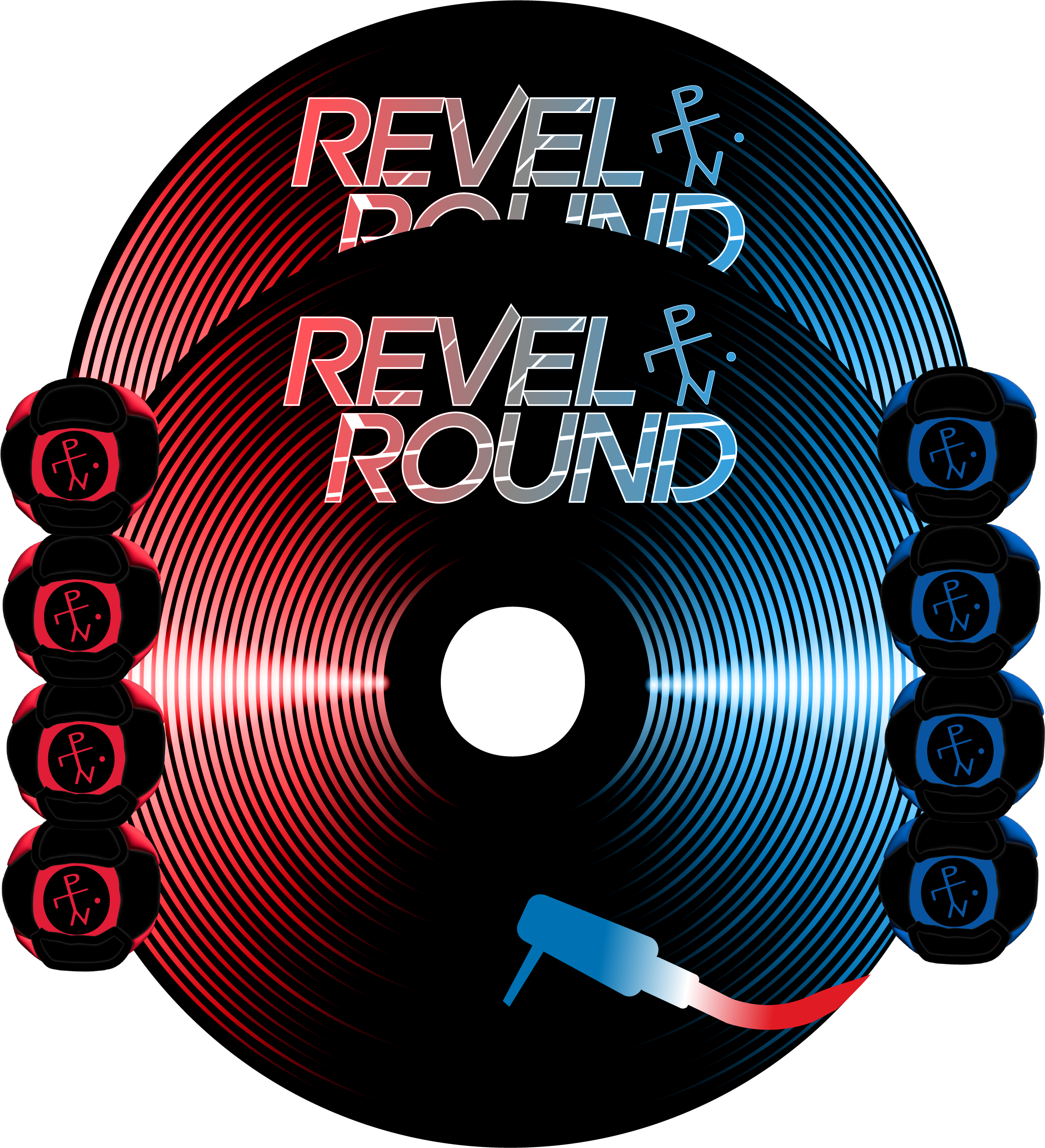 💿 Turntable Edition | Red & Blue Remix