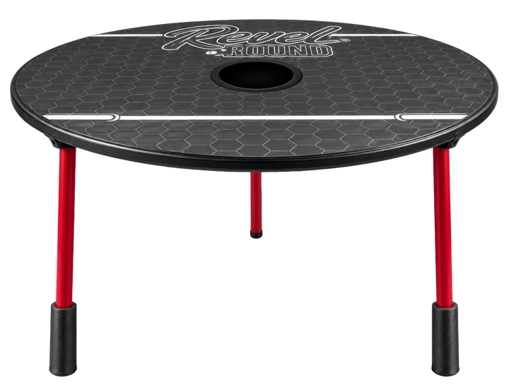 Revel Round board levelers creating a flatter tabletop
