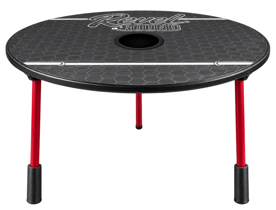 Revel Round used as a flatter tabletop