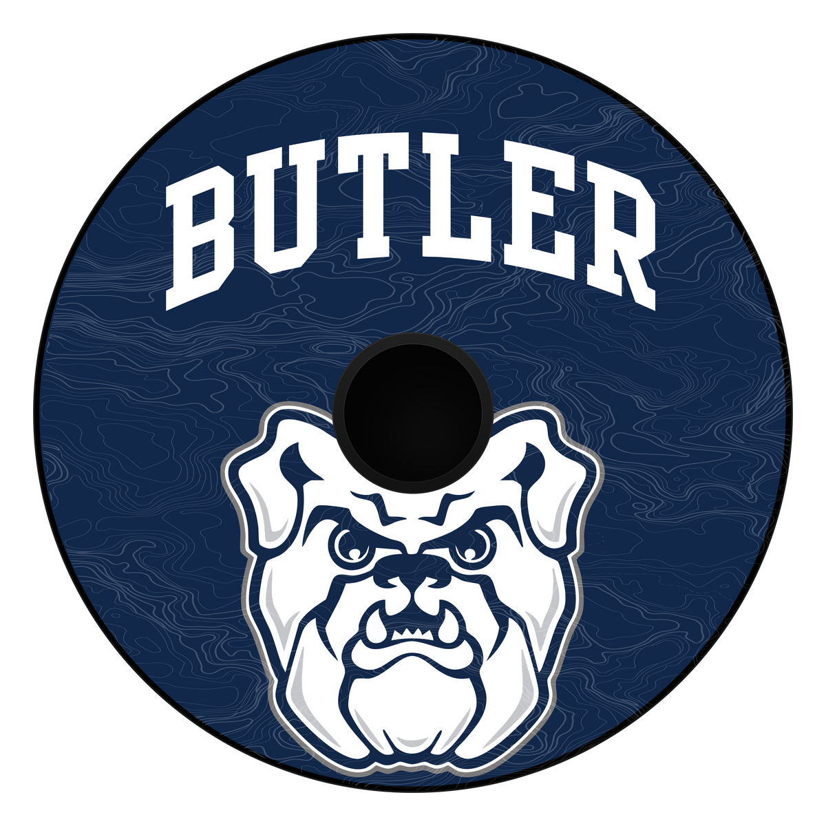 Butler Navy Bulldog board design