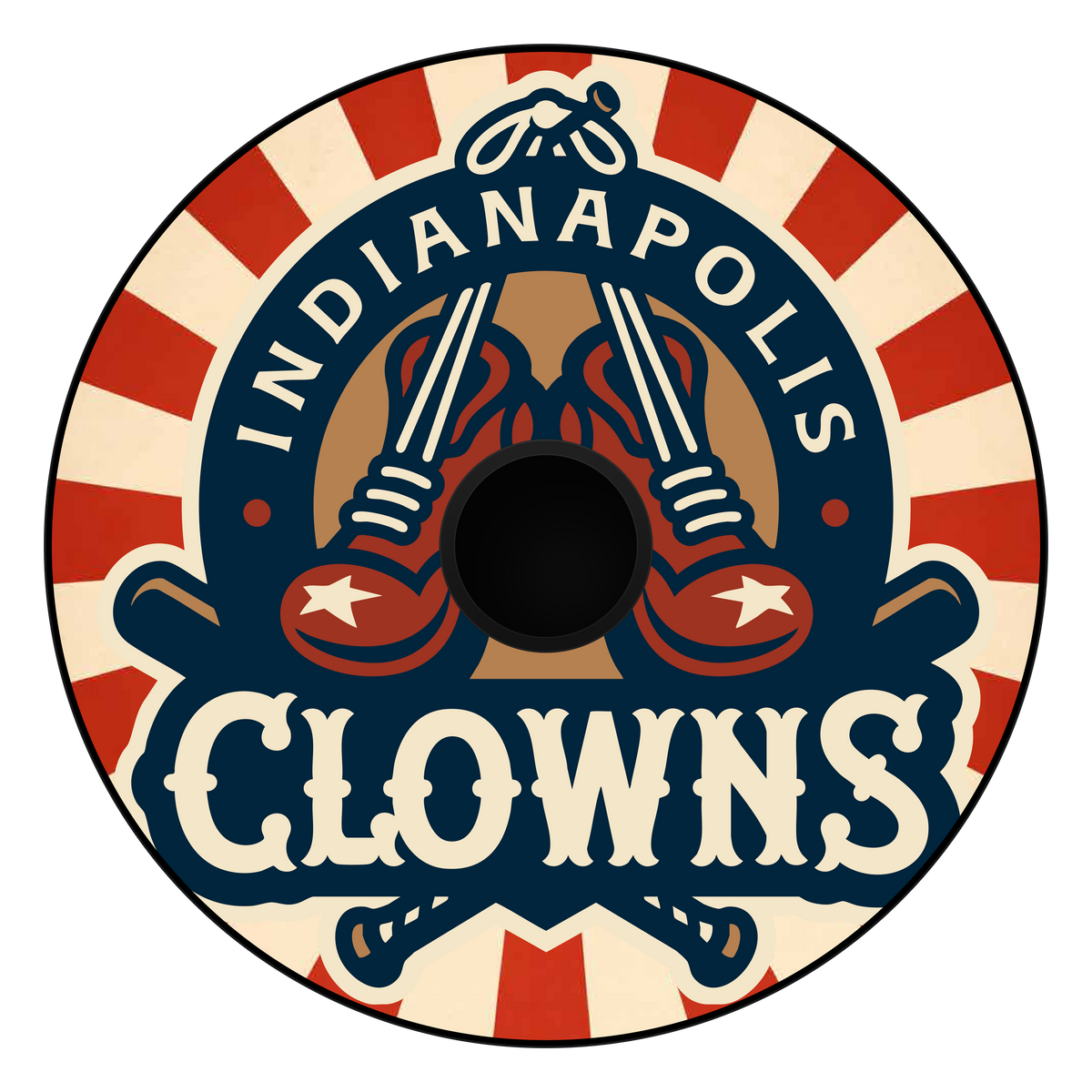 Indianapolis Clowns board design