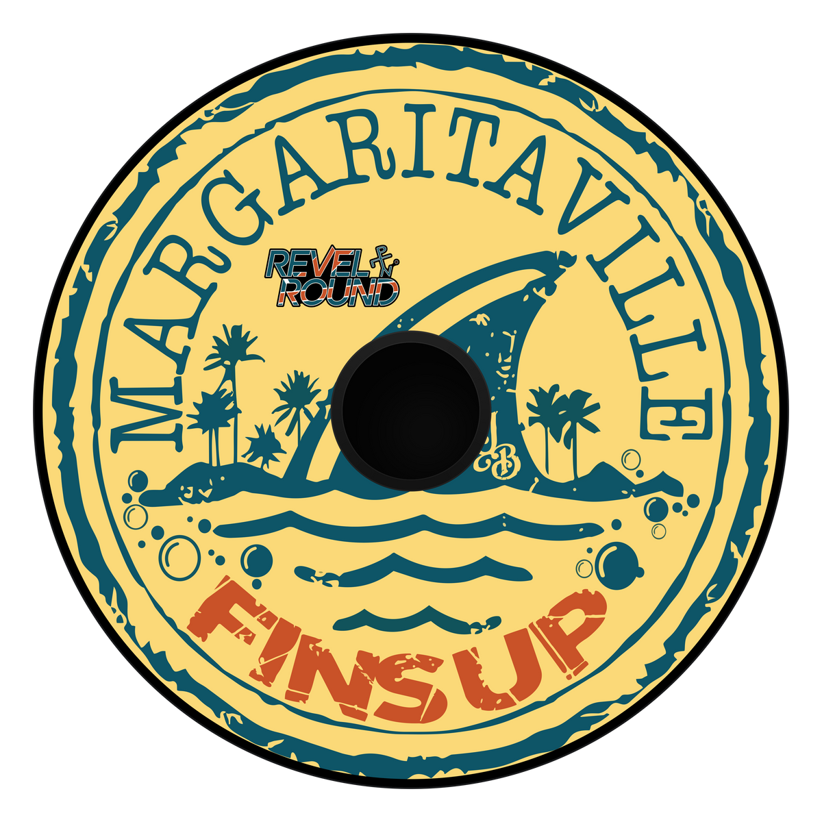 Margaritaville Fins Up board design