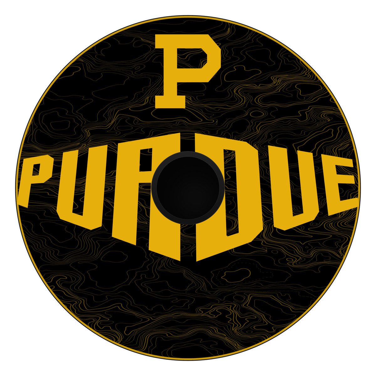 Purdue Black and Gold board design