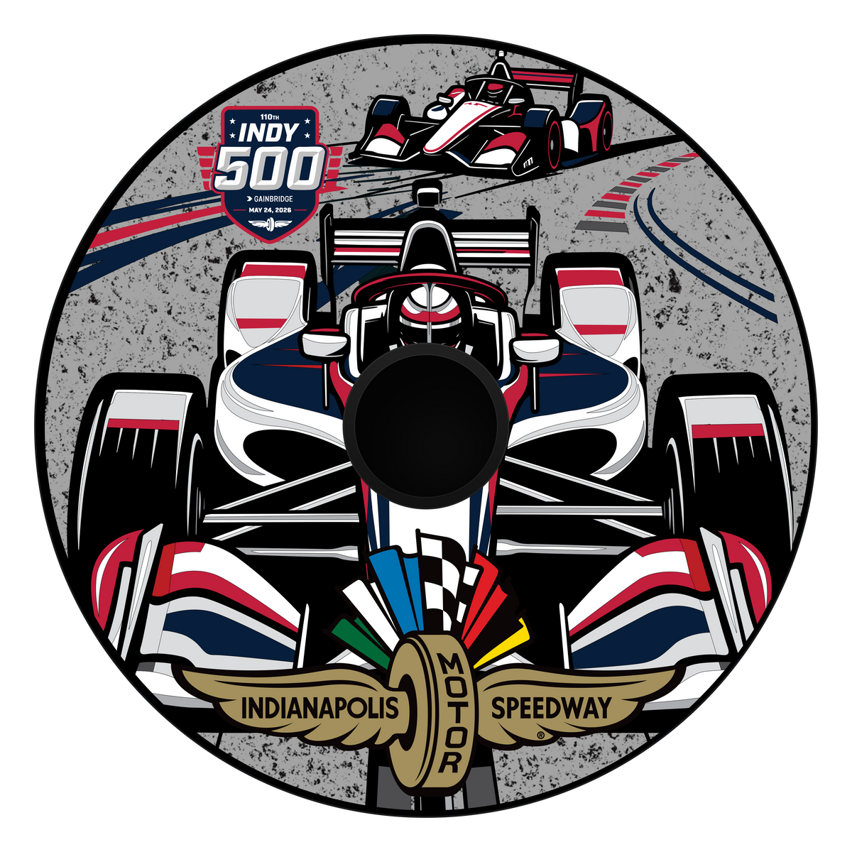 Indy 500 2026 board design