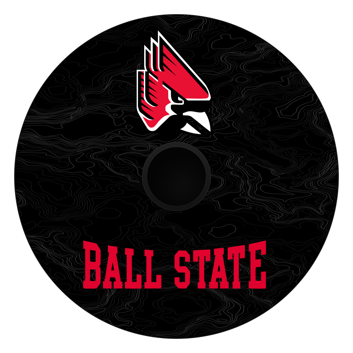 Ball State Cardinal board design