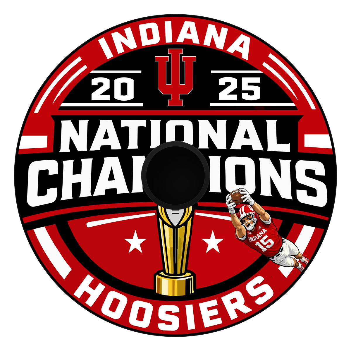 Indiana 2025 Champions board design