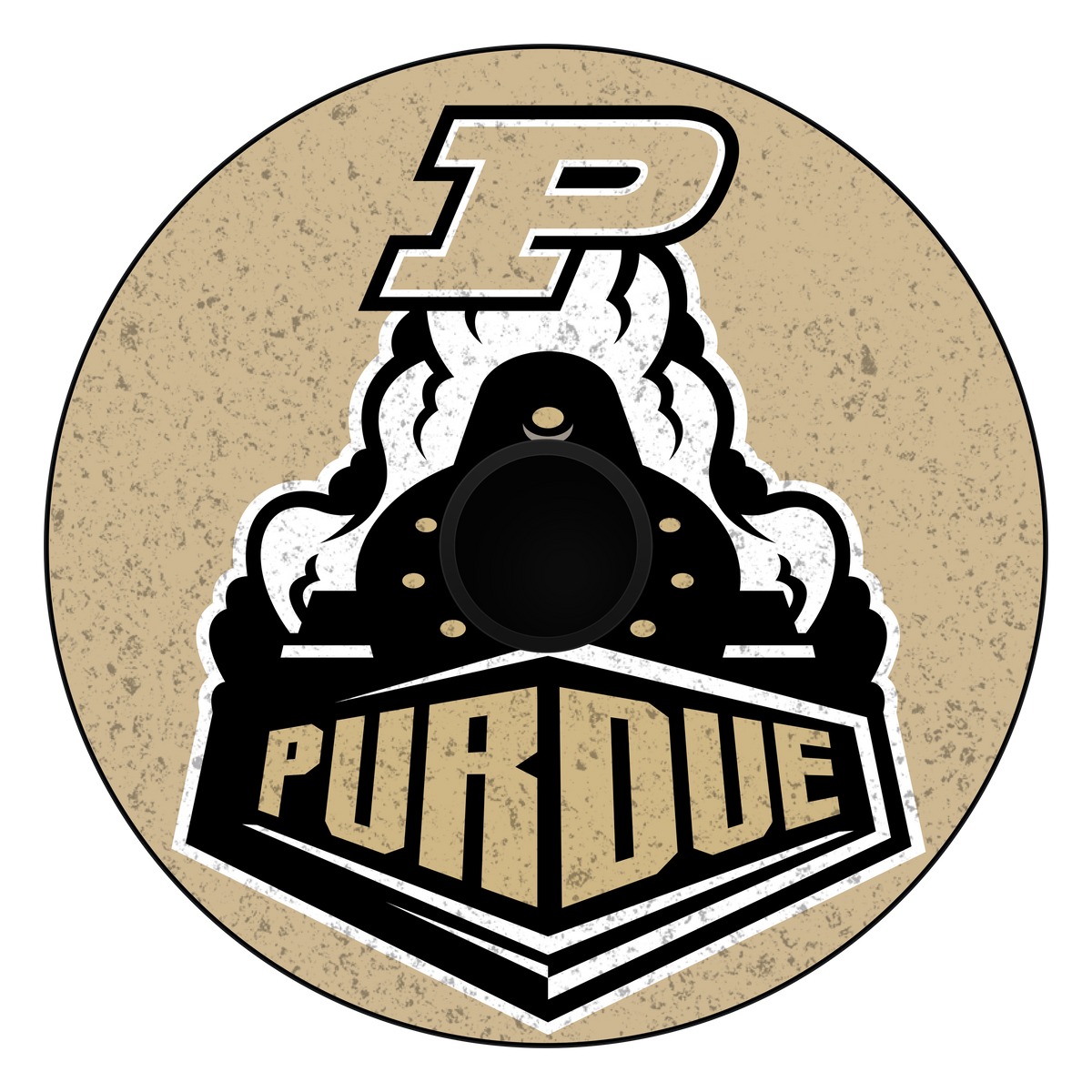 Purdue Gold Train board design
