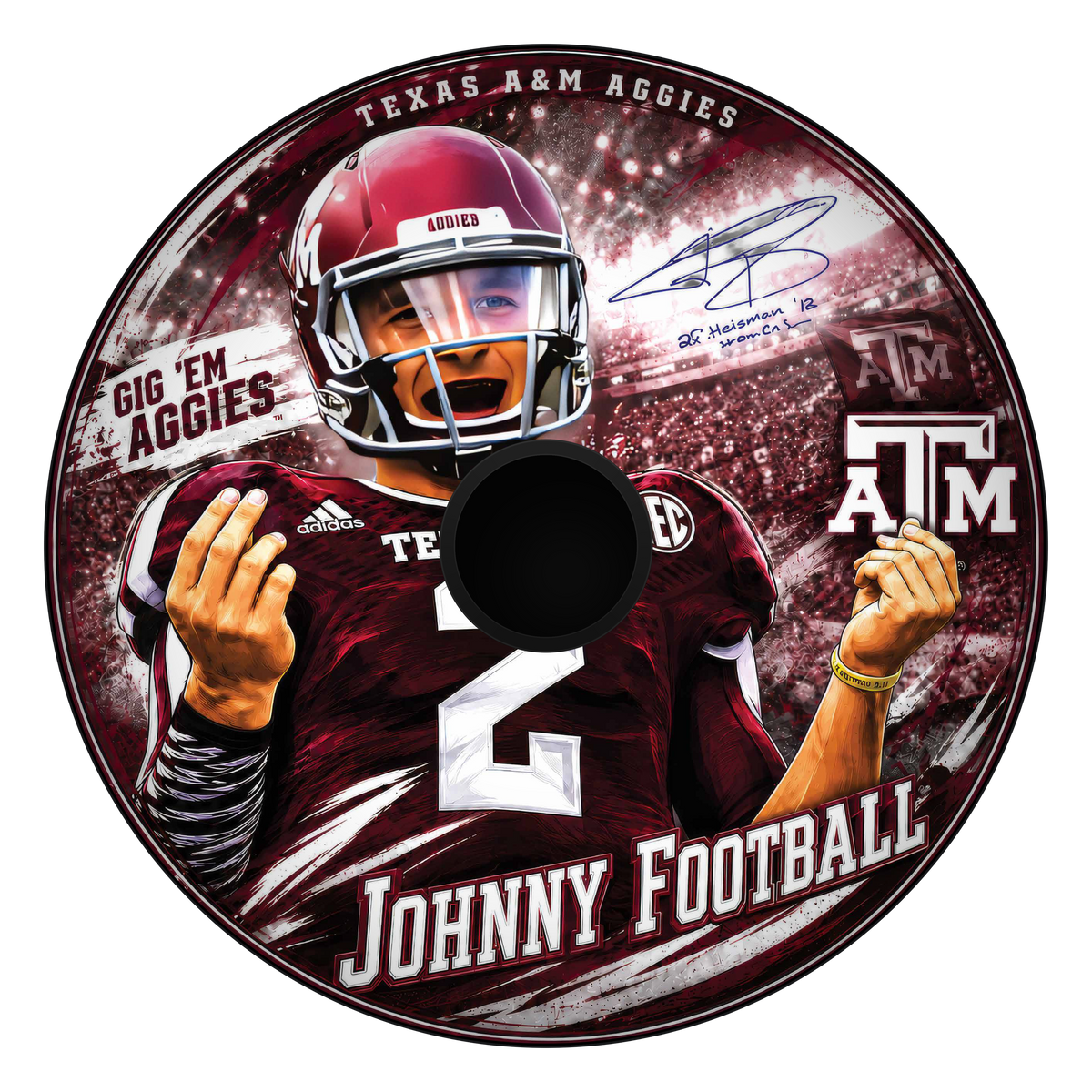 Texas AM Johnny Football Edition — 01 design