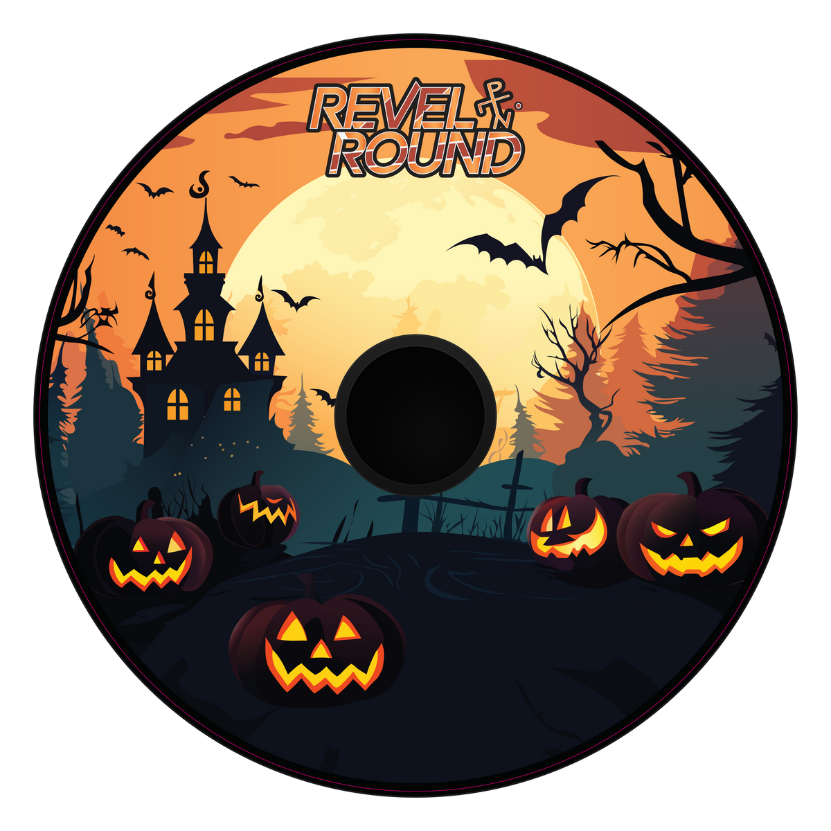 Haunted Halloween board design